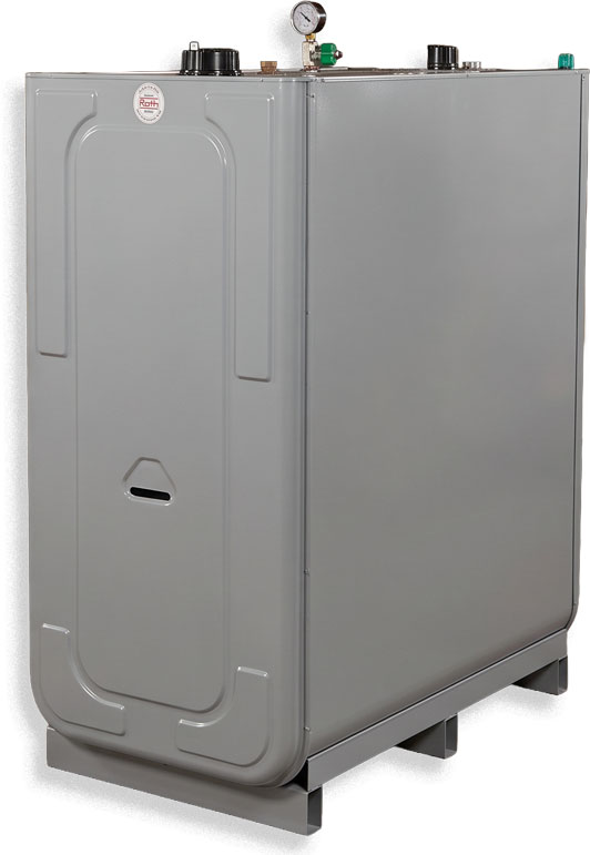 Roth double-wall bulk oil storage tank supplied by DIAL Lubricants