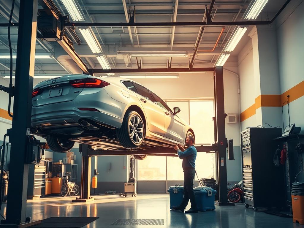 Automotive Service Center operations served by DIAL Lubricants